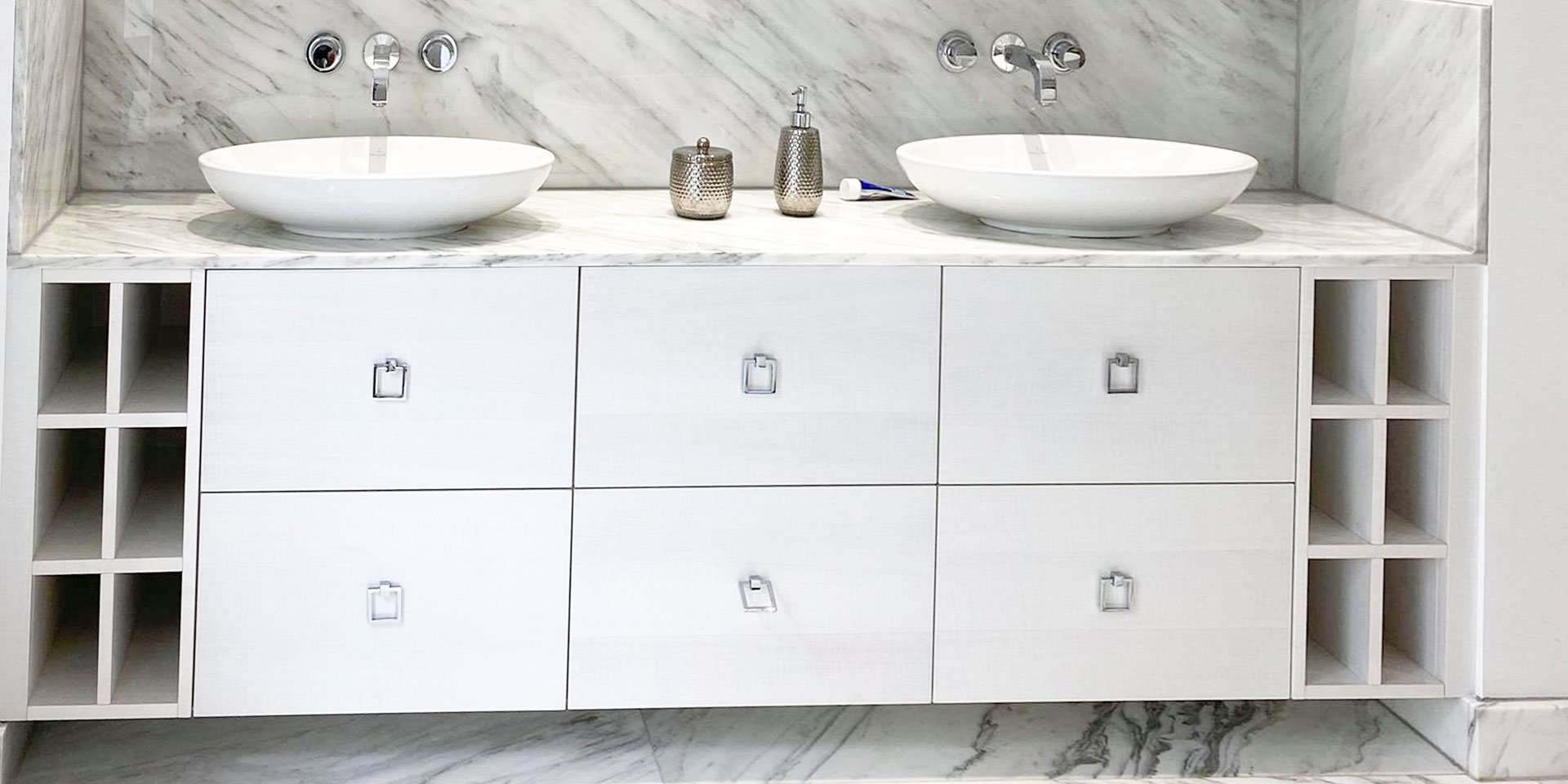 Mark and Janet's finished bespoke bathroom