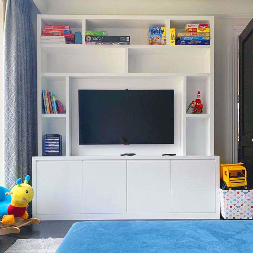 Fitted children's wardrobe built by Befilo