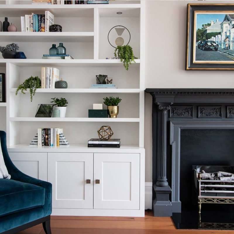 Custom alcove unit built by Befilo